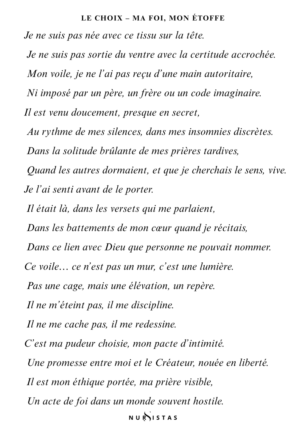 E-book- Voilées, Visibles et Invincibles (Debout sous le tissu)