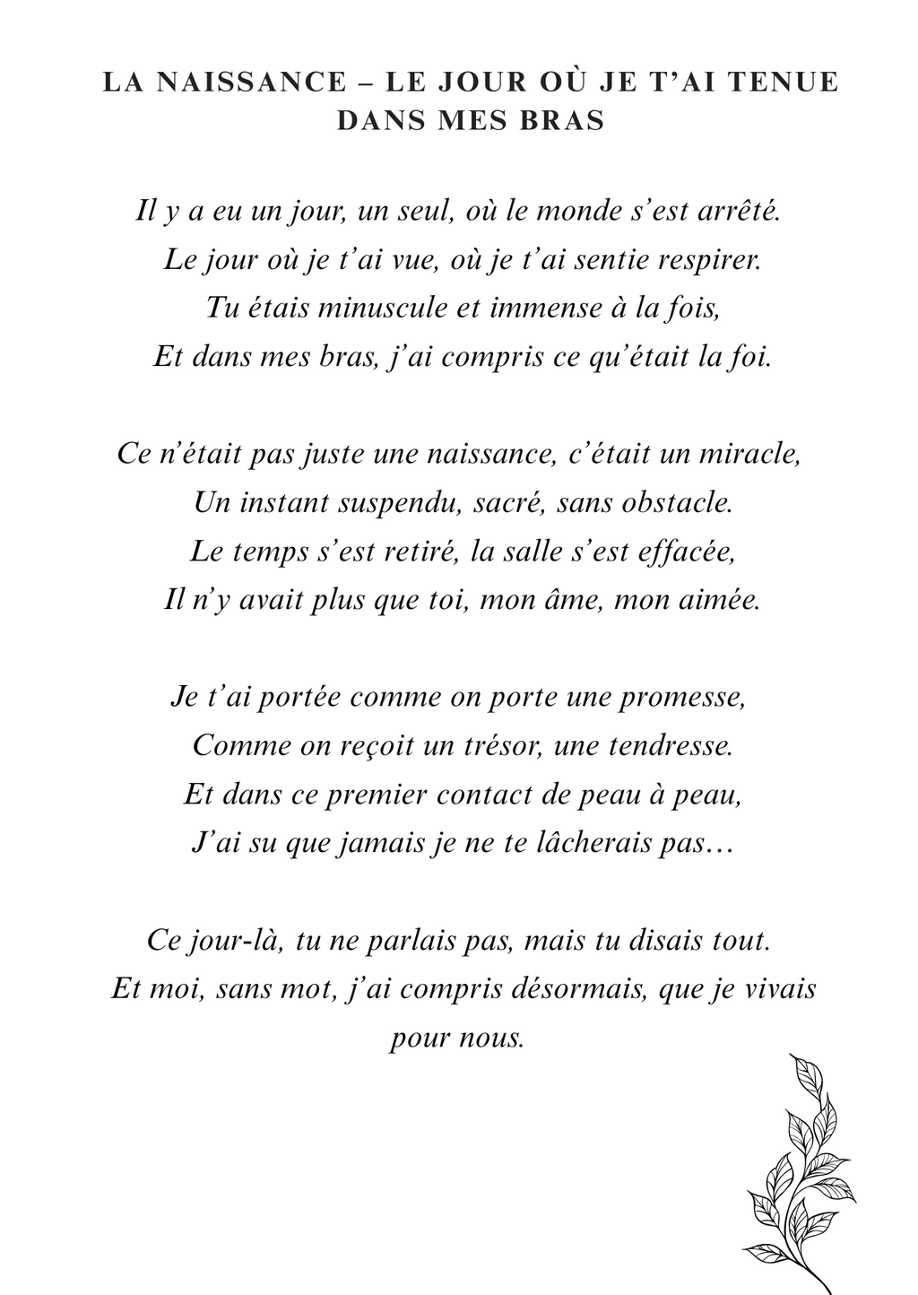 E-book Lettre à ma fille - Ces quelques mots que j'aurai aimé te dire