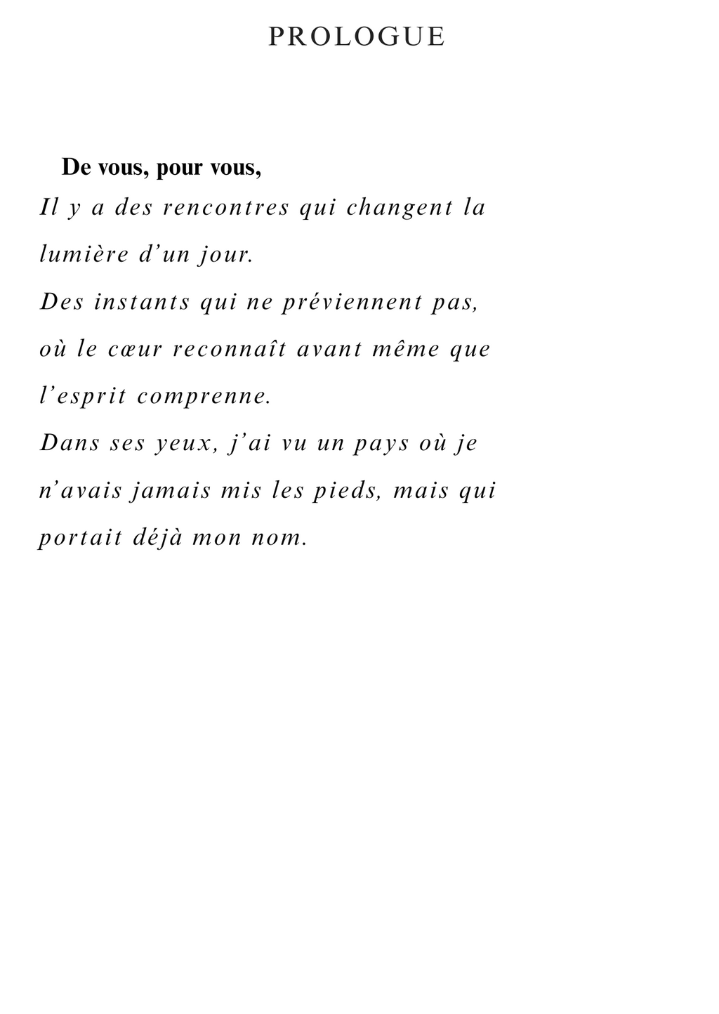 E-book- Dans ses yeux (De vous, pour vous)